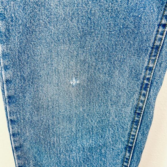 Lee Vintage Women’s 34x28 Mom Jeans 80's Blue Acid Wash Denim - Picture 10 of 10